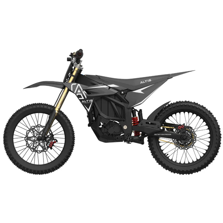 Black electric bike