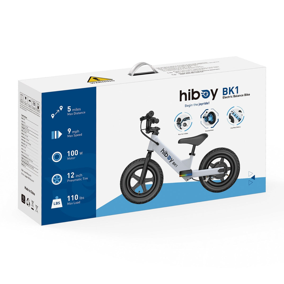 Hiboy BK1 Electric Balance Bike For Kids Aged 2–5 — official gallery photo 8