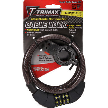TRIMAX Trimaflex Cable Locks/ Cable U-LOCKS