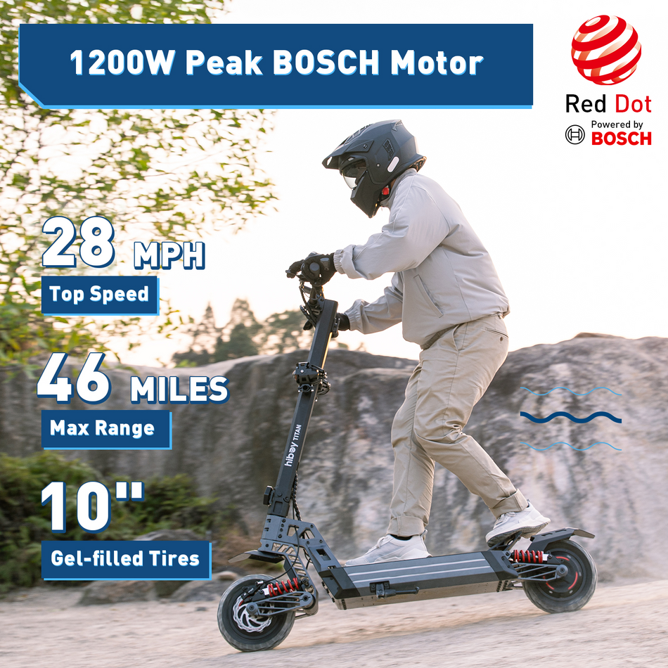 Hiboy TITAN Electric Scooter (BOSCH Motor) — official gallery photo 1