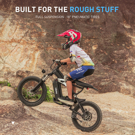 Hiboy DM14 Electric Dirt Bike For Kids Aged 8–14 — official gallery photo 2