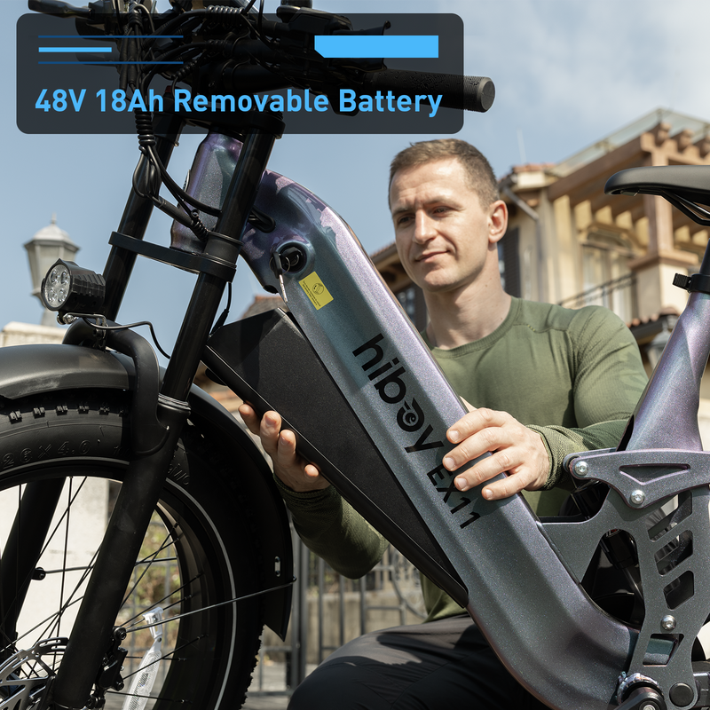 Hiboy EX11 Full Suspension Electric Bike — official gallery photo 18