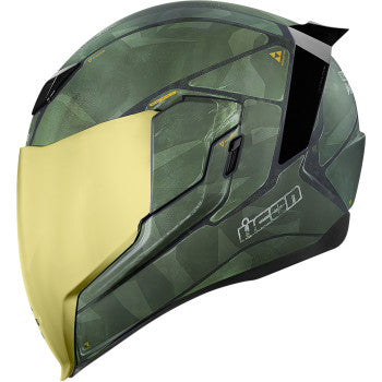 ICON Airflite Battlescar 2 Helmet/ GREEN
