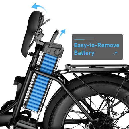 Hiboy EX6F Low-Step Foldable Electric Bike — official gallery photo 12