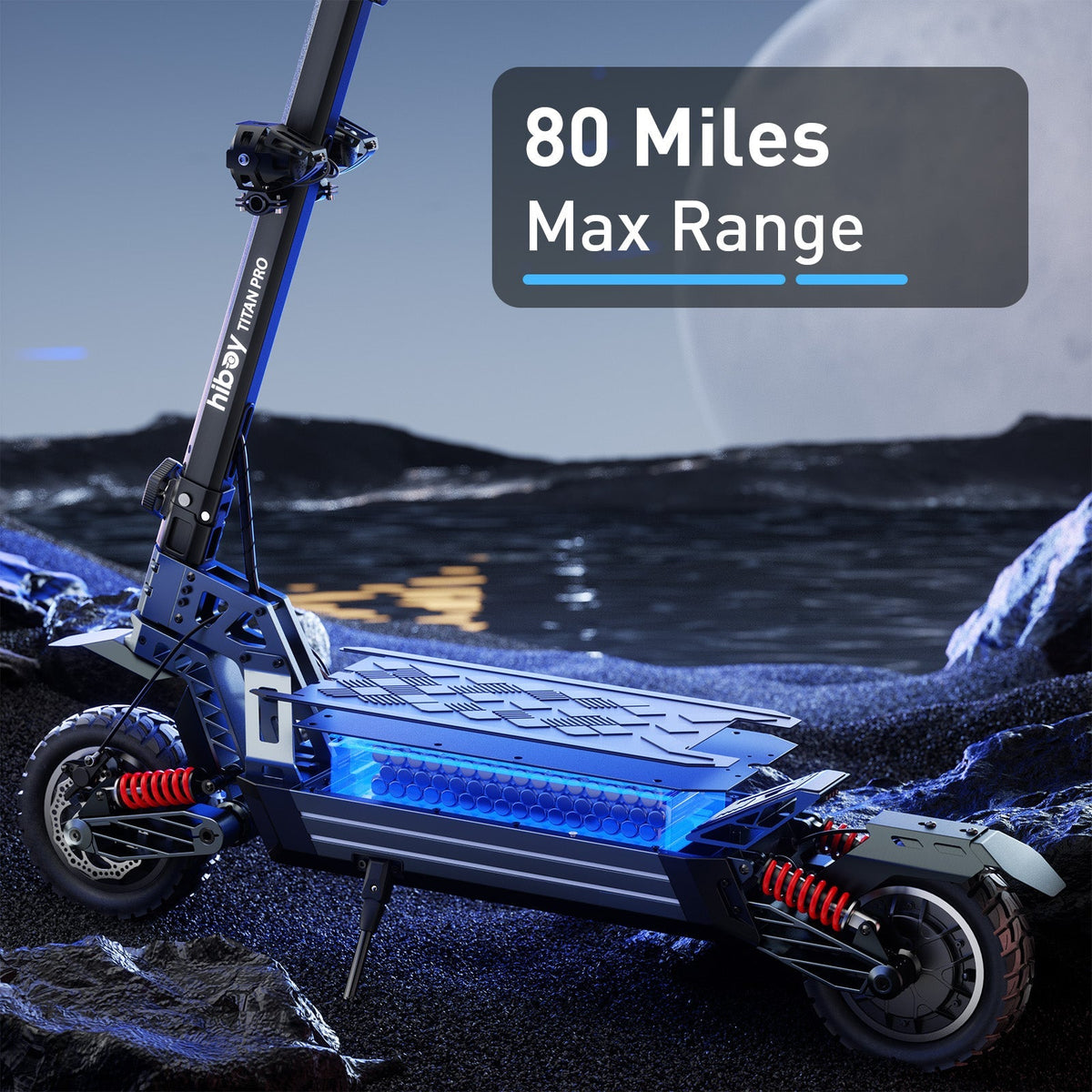 Hiboy TITAN PRO Electric Scooter (BOSCH Dual Motor) — official gallery photo 13