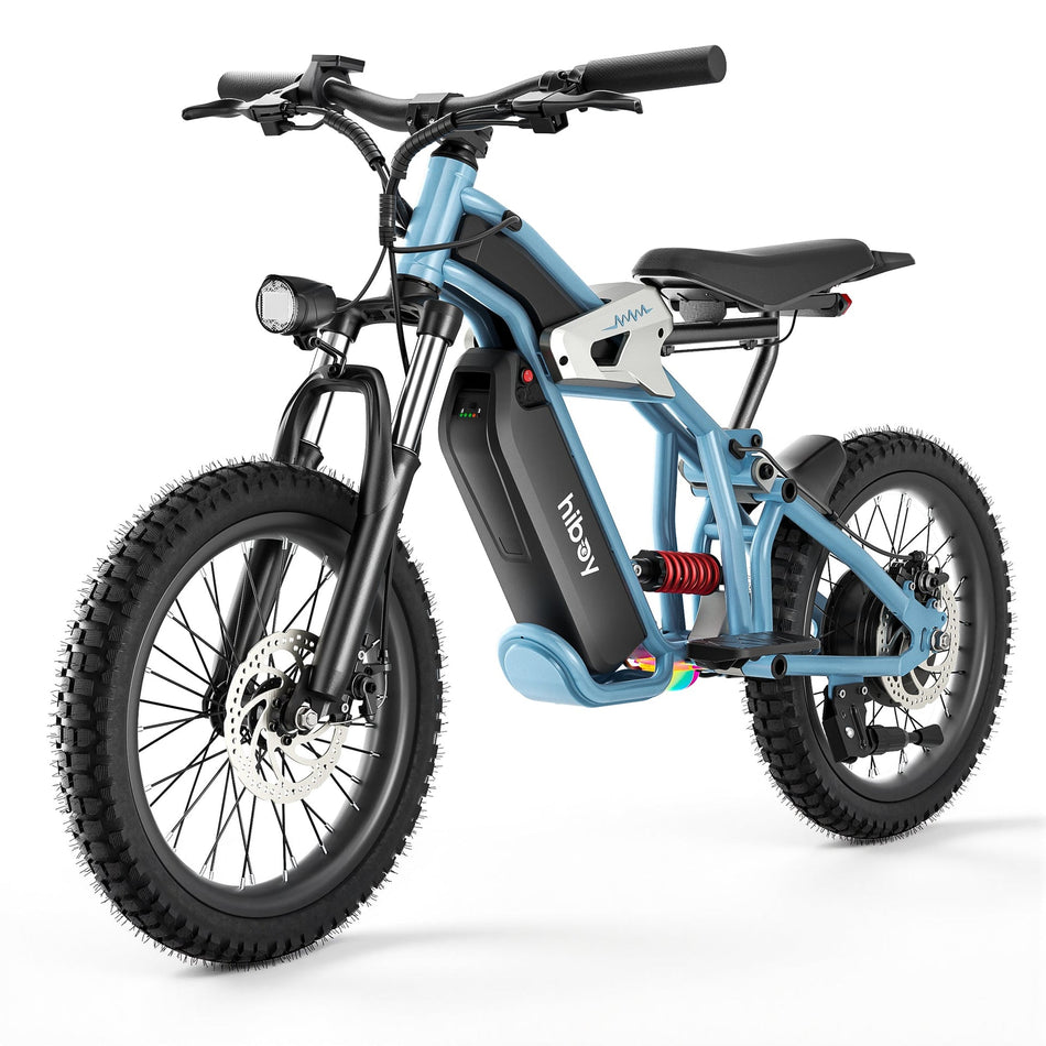 Hiboy DM14 Electric Dirt Bike For Kids Aged 8–14 — Blue