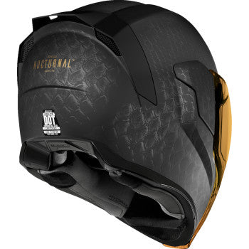 ICON Airflite Nocturnal Helmet, BLACK