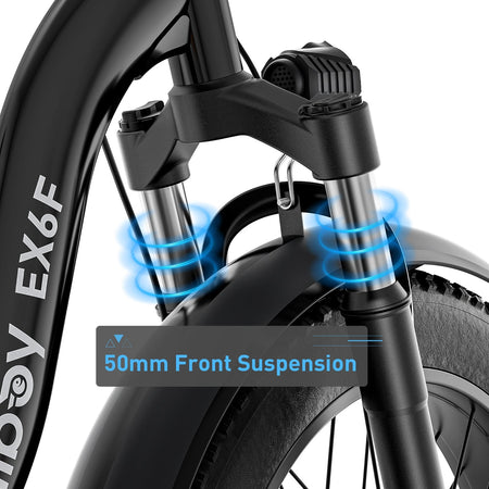 Hiboy EX6F Low-Step Foldable Electric Bike — official gallery photo 15