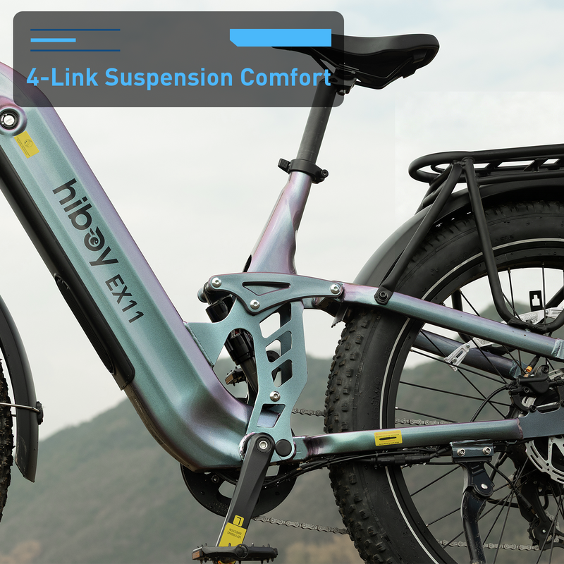 Hiboy EX11 Full Suspension Electric Bike — official gallery photo 8
