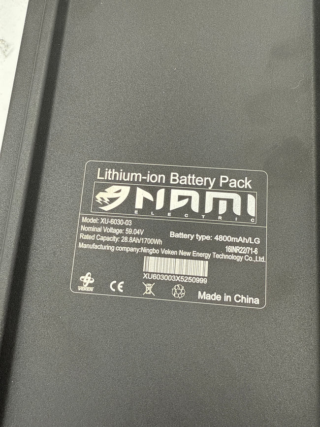 Nami Klima Max Battery 60V 30Ah