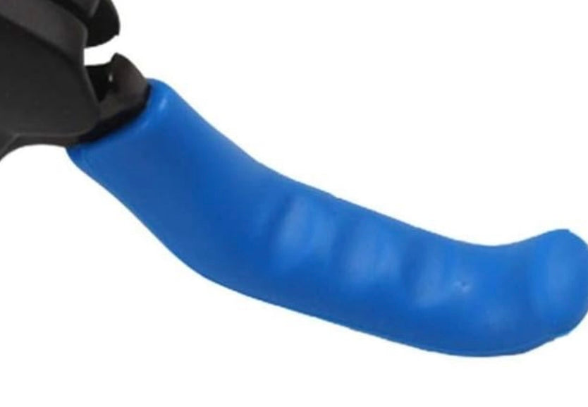 BRAKE LEVER COVERS, ANTI-SLIP. PAIR (SEE COLORS!)