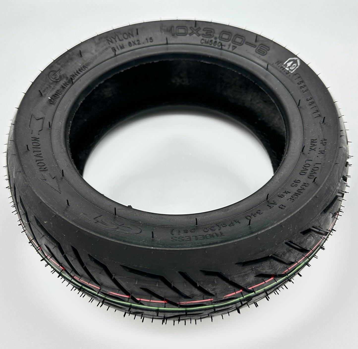 Nami Klima Tubeless Tire, street 10x3 (wide rim OR, all Klima)