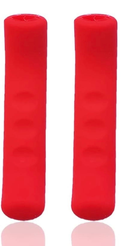 BRAKE LEVER COVERS, ANTI-SLIP. PAIR (SEE COLORS!)