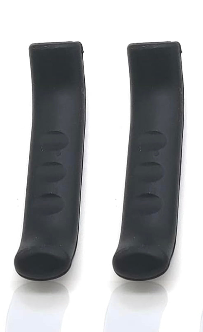 BRAKE LEVER COVERS, ANTI-SLIP. PAIR (SEE COLORS!)
