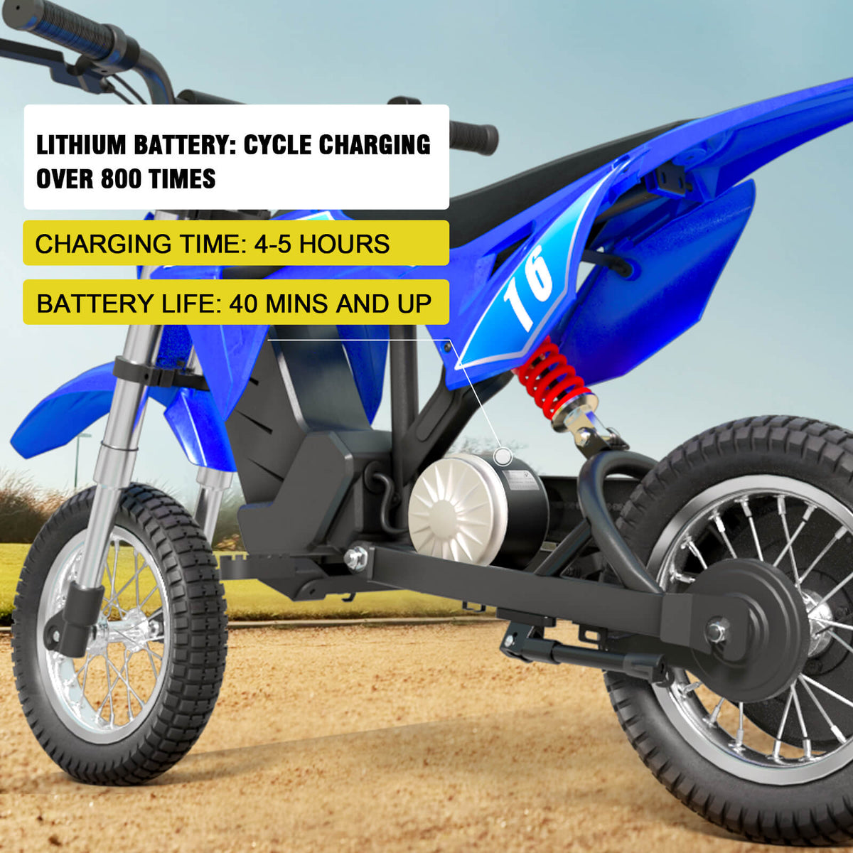 Hiboy DK1 Electric Dirt Bike For Kids Aged 3–10 — official gallery photo 9