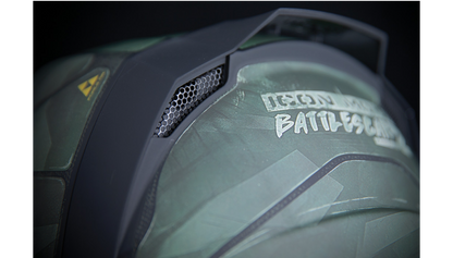 ICON Airflite Battlescar 2 Helmet/ GREEN