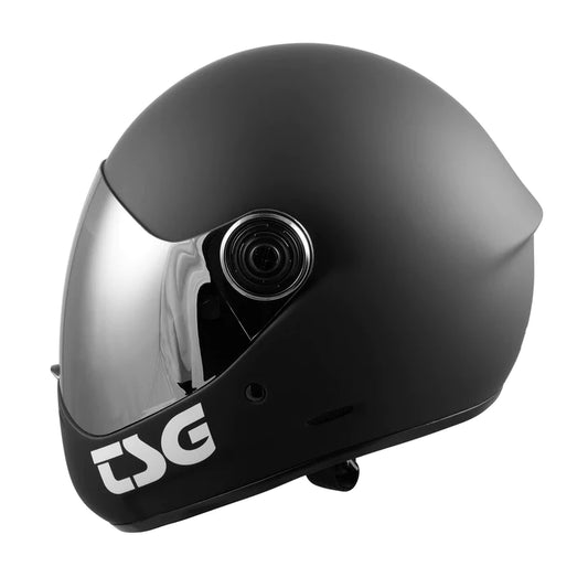 TSG - PASS PRO HELMET (BONUS VISOR) - MATT BLACK