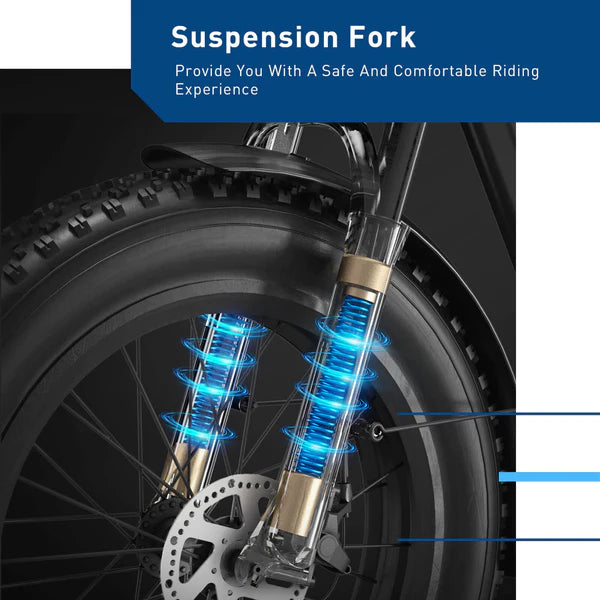 Hiboy EX6 Step-thru Fat Tire Electric Bike