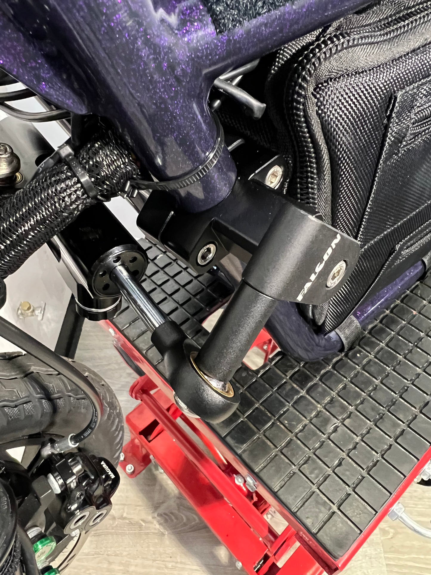 Purple Rhino Seated Electric Scooter