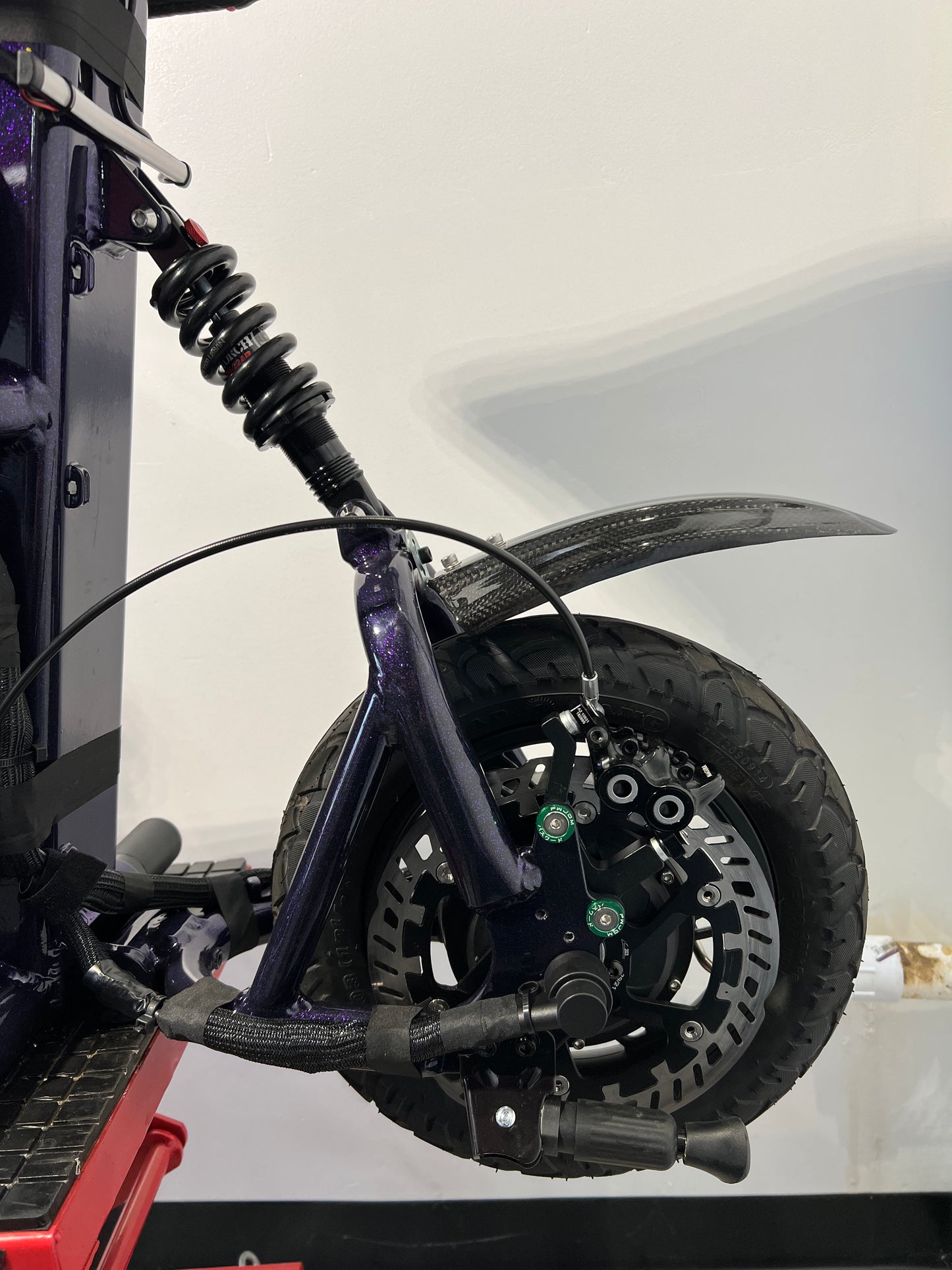 Purple Rhino Seated Electric Scooter